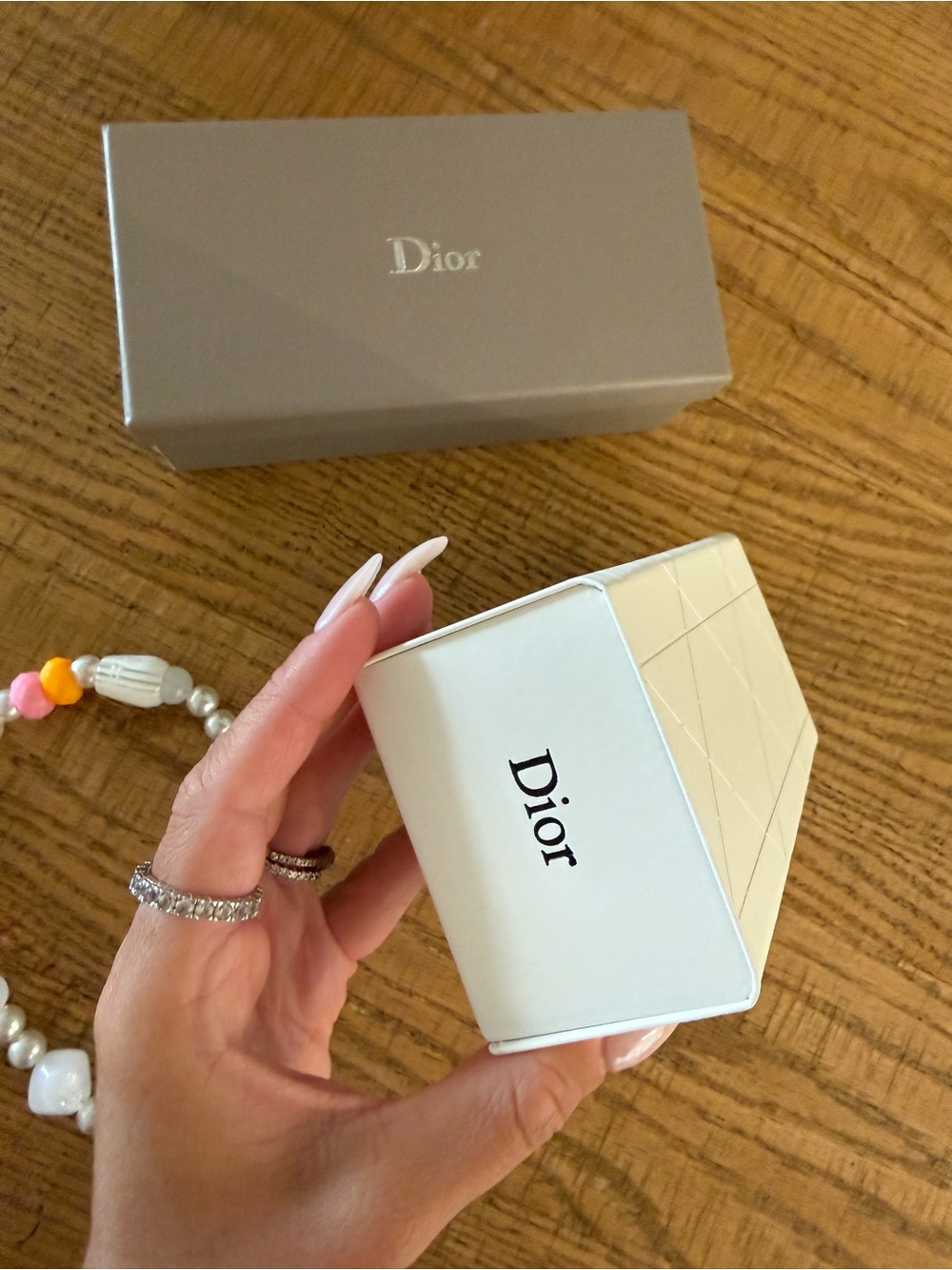 Dior Black Oval Sunglasses with Gold Star Accents - Picture 10 of 11